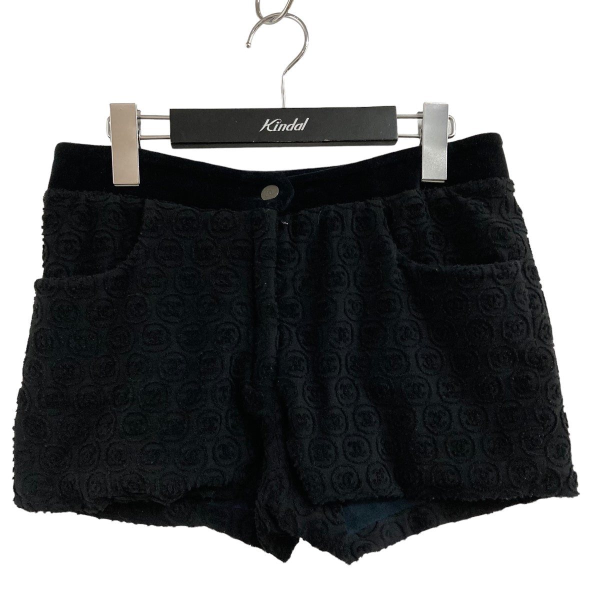 CHANEL シャネル　ショートパンツ　ショーツ　総柄　ココマーク　コットン シャネル ココマーク 18年 コットン ショートパンツ 34