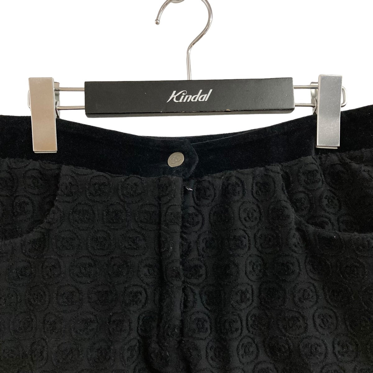 CHANEL(シャネル) パイルココマークショーツ ブラック｜【公式