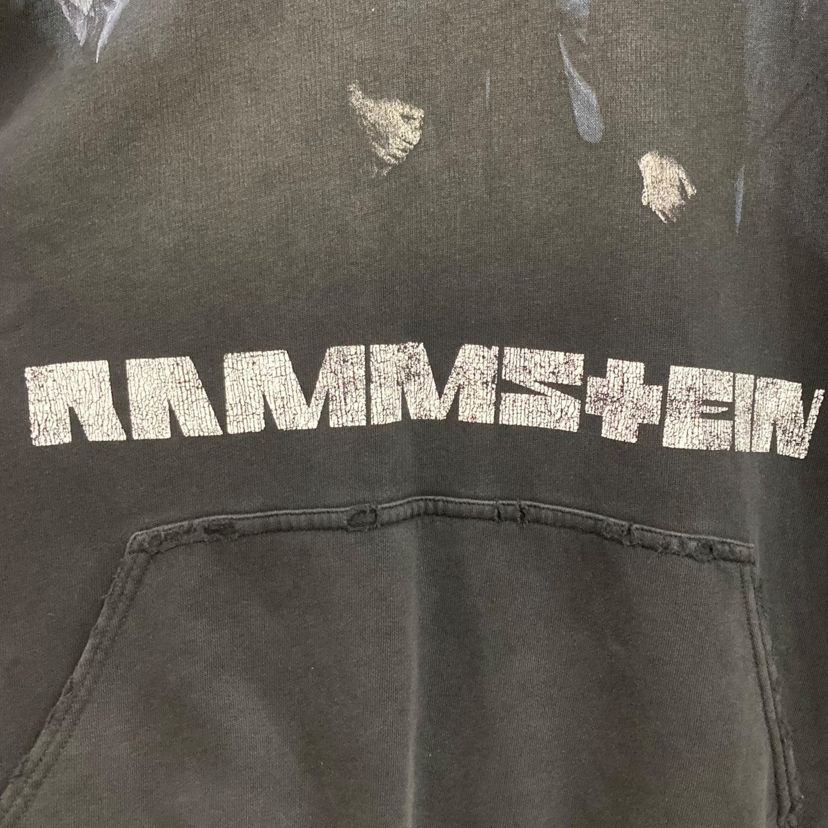 BALENCIAGA(バレンシアガ) 21SSラムシュタインプルオーバーパーカー651799 TLV53 RAMMSTEIN Boxy Hoodie