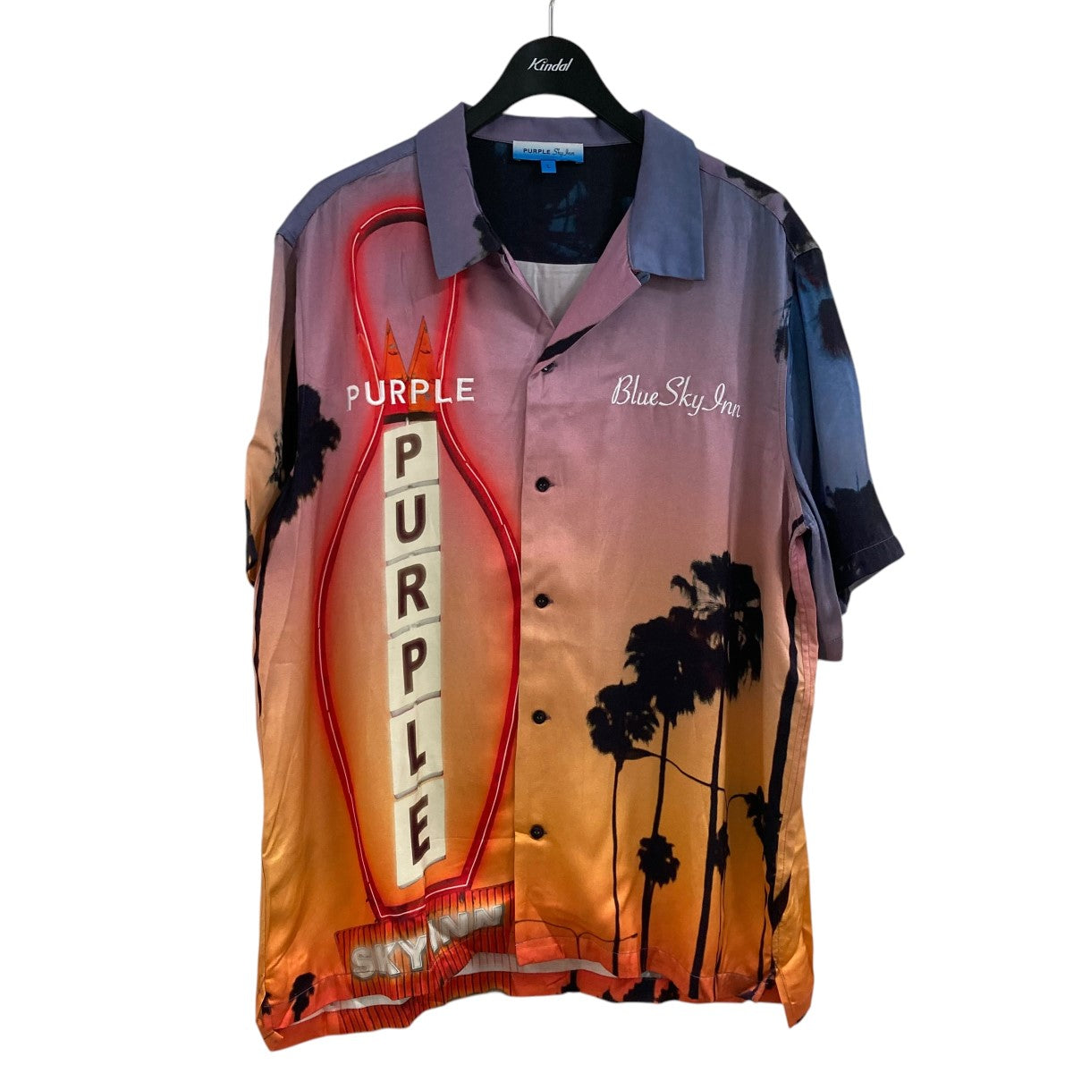 高品質 PURPLE BRAND(パープルブランド) グラフィックシャツ パープル メンズウェア