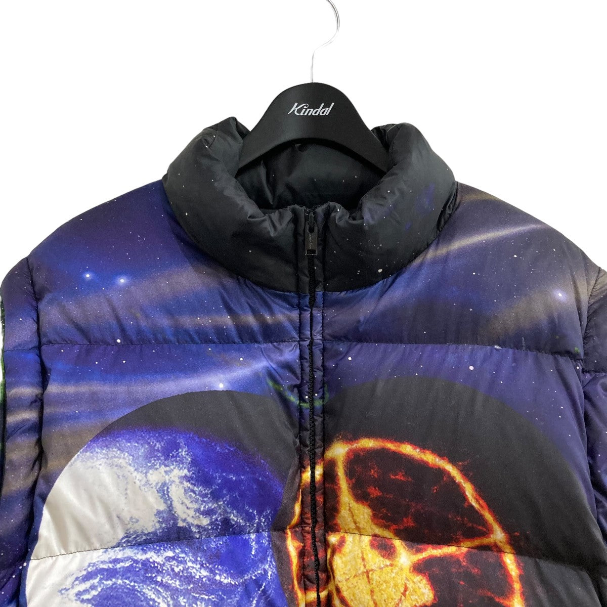 Supreme×UNDERCOVER ｢Public Enemy Puffy Jacket｣ダウンジャケット ブラック×マルチカラー サイズ  L｜【公式】カインドオルオンライン ブランド古着・中古通販【kindal】