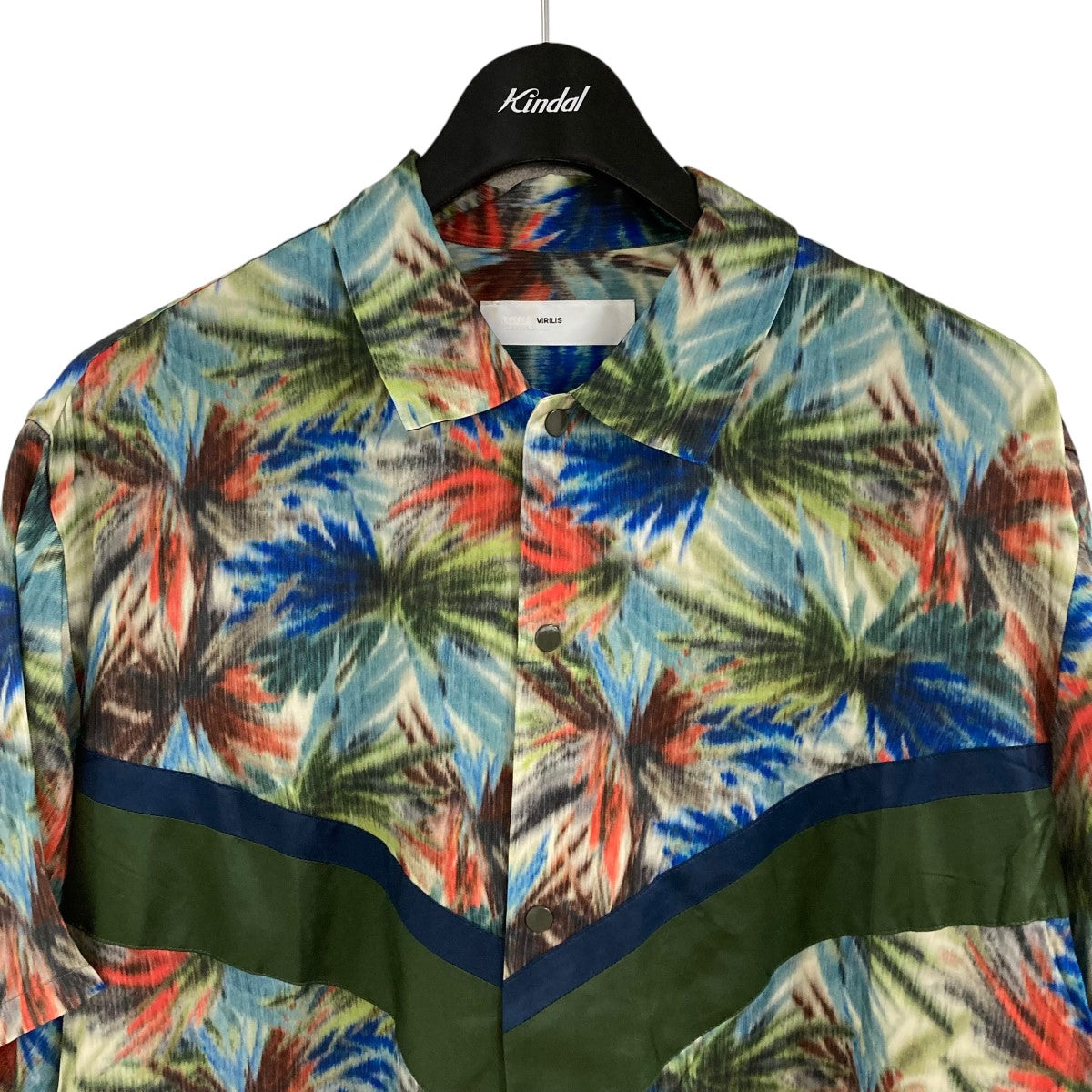 新品 TOGA VIRILIS 総柄シャツ studious別注 オープンカラー Inner print shirt(S BEIGE): TOGA VIRILIS: MENS｜ STUDIOUS