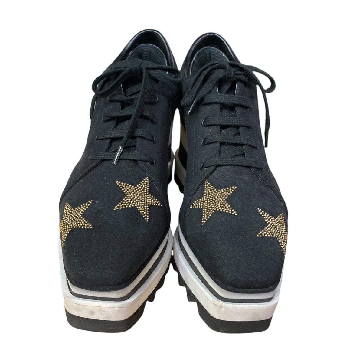 STELLA McCARTNEY ブラックレザーシューズ STELLA McCARTNEY(ステラマッカートニー) レザーシューズ