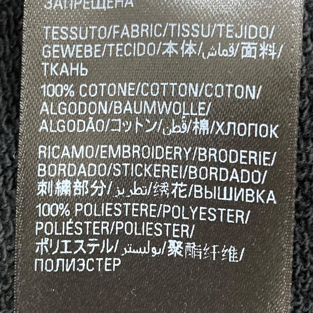 BALENCIAGA Soccer Paris Zip-Hoodieジップパーカー744457 TPVS6 の古着・中古アイテム