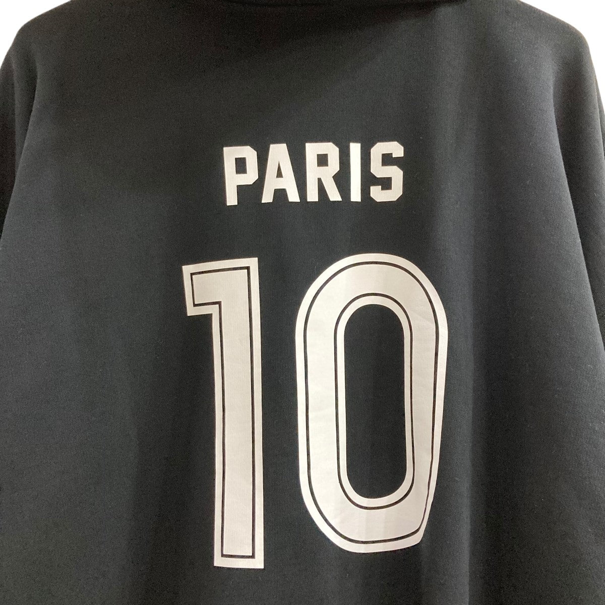 BALENCIAGA Soccer Paris Zip-Hoodieジップパーカー744457 TPVS6 の古着・中古アイテム