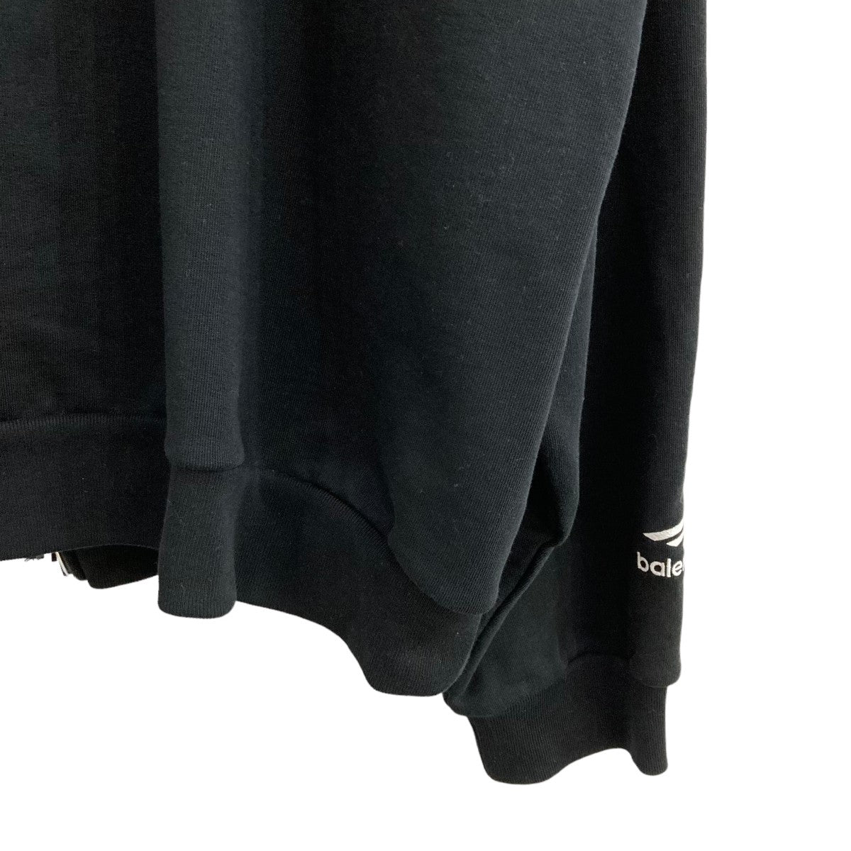 BALENCIAGA Soccer Paris Zip-Hoodieジップパーカー744457 TPVS6 の古着・中古アイテム