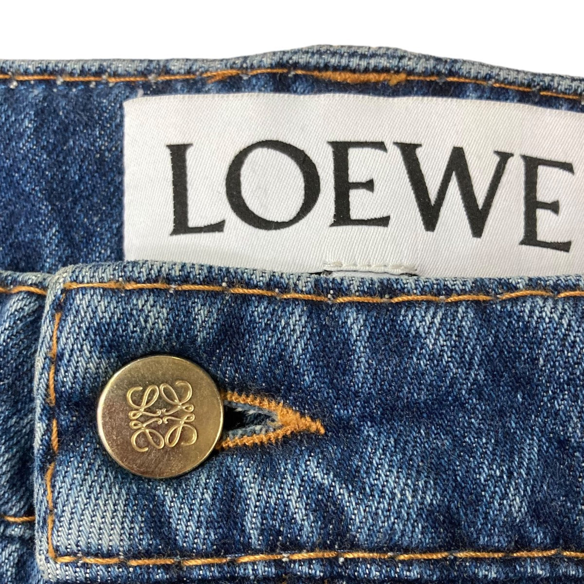 LOEWE(ロエベ) フィッシャーマンデニムパンツ17167062101 17167062101 インディゴ サイズ 34｜【公式】カインドオルオンライン  ブランド古着・中古通販【kindal】