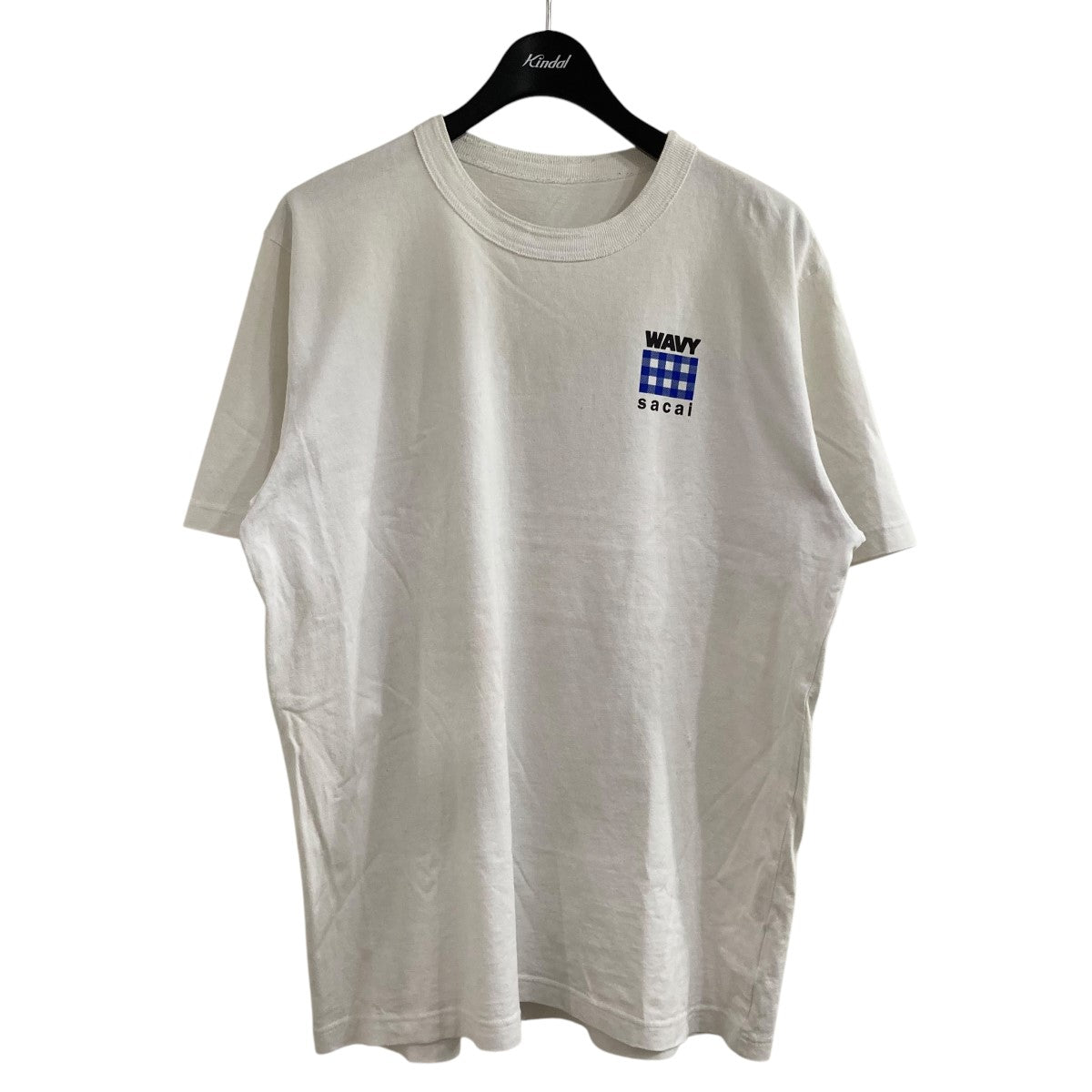 sacaiホワイト Tシャツ 五分袖 ポケット付き sacai - 【新品】 sacai / サカイ | 2025SS | Dungaree x Cotton