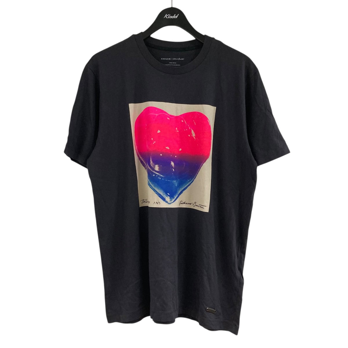 COACH×RICHARD BERNSTEIN プリントTシャツ 古着・中古-1枚目のアイテム画像