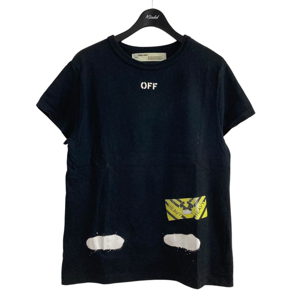 OFFWHITE(オフホワイト) プリントTシャツ ブラック サイズ XXS｜【公式