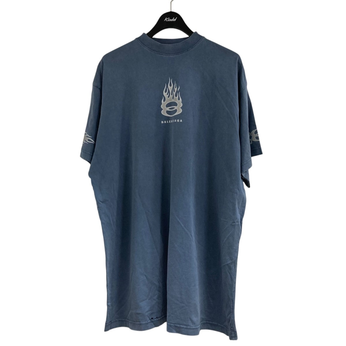 BALENCIAGA(バレンシアガ) 24SSプリントTシャツ787349 Burning