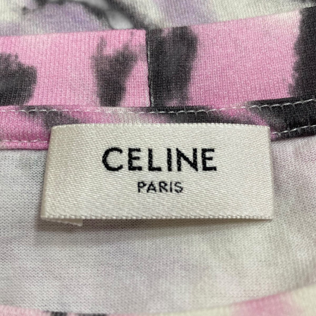 CELINE セリーヌ CELINE ルーズ Tシャツ マルチカラー CELINE(セリーヌ) コットンジャージールーズTシャツ 2X59G649V