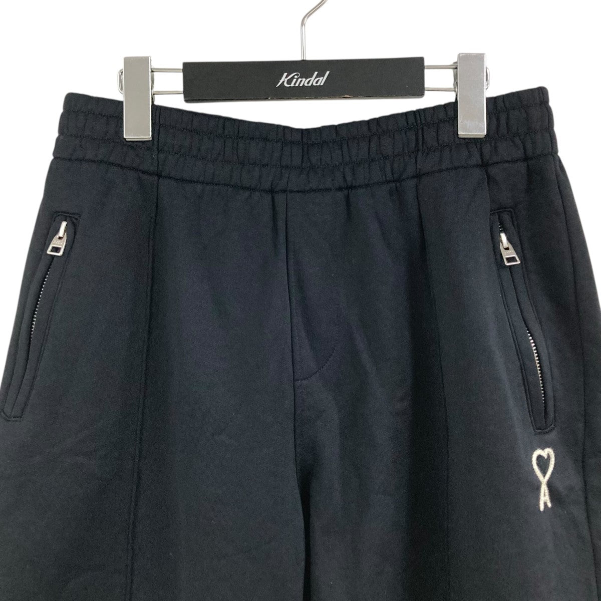 ami alexandre mattiussi テーラードワイドショーツ ami alexandre mattiussi]TONAL ADC SHORT/BLACK/RED(USO604.747