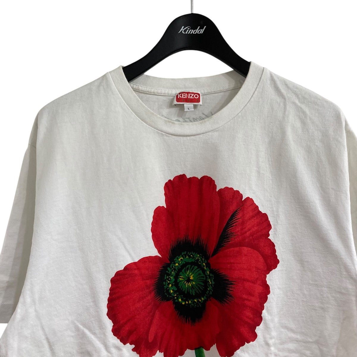 KENZO フラワープリントTシャツ 古着・中古-2枚目のアイテム画像