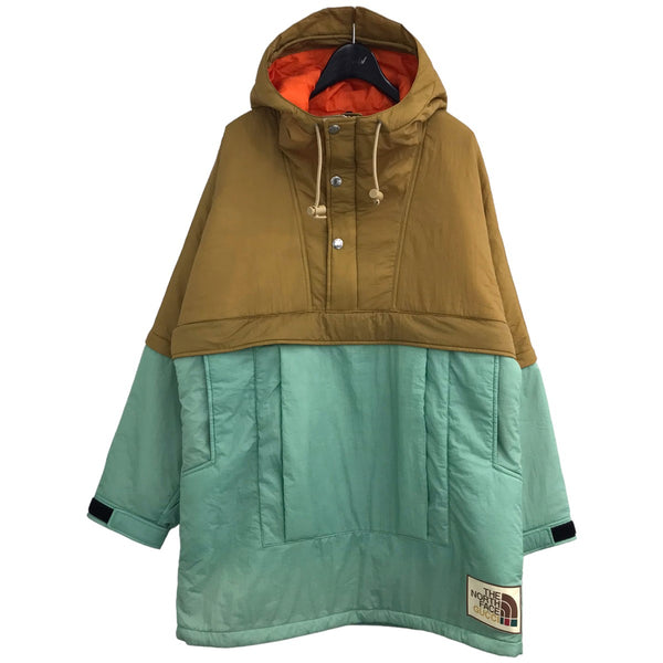 新品 グッチ ノースフェイス アノラック 緑 L 新品 グッチ ノースフェイス アノラック 緑 L