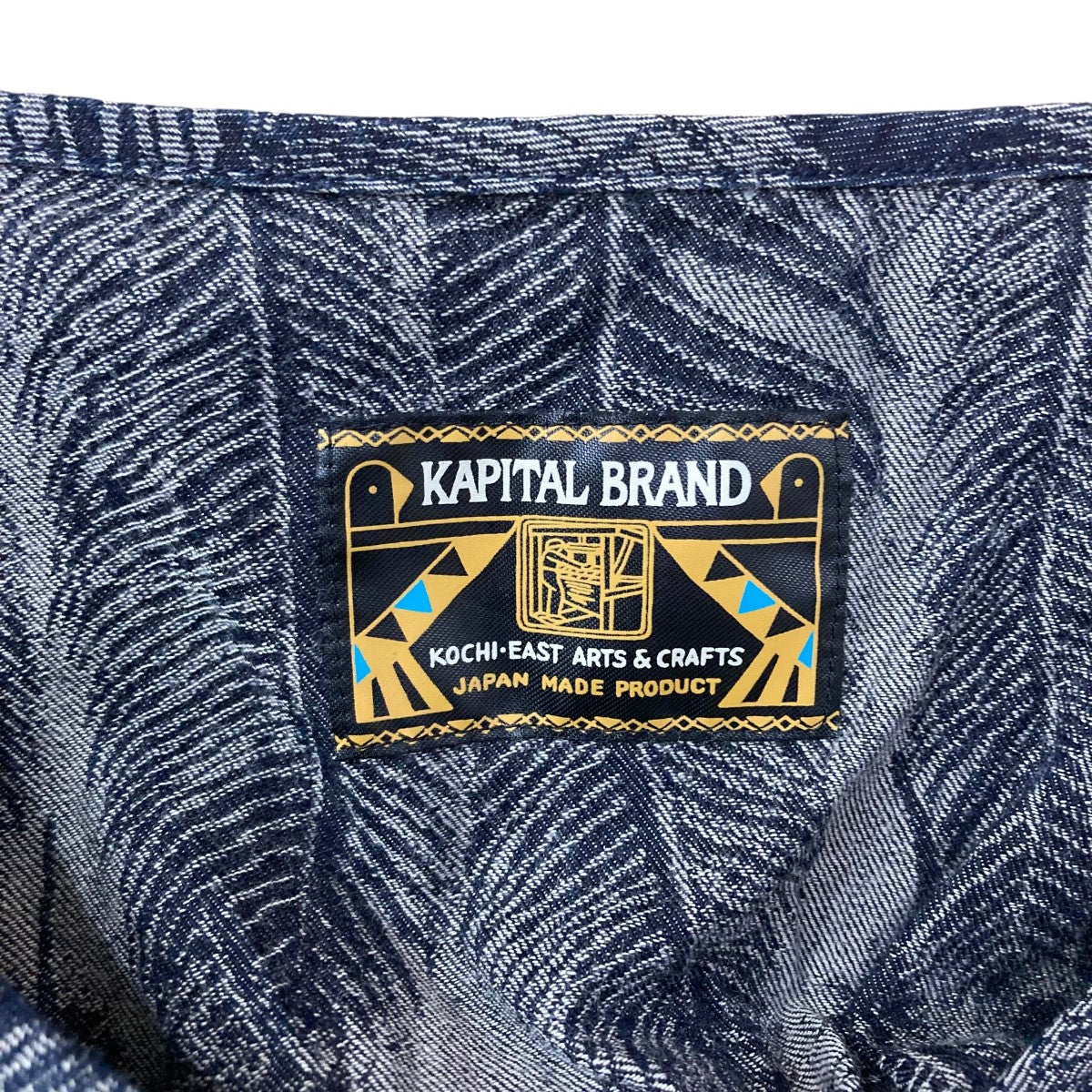 KAPITAL LIFE インディゴ パーカー フェード キャピタル KAPITAL LIFE インディゴ パーカー フェード キャピタル
