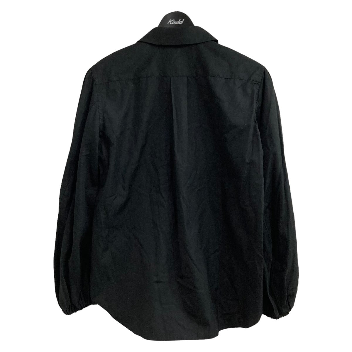 BLACK COMME des GARCONS(ブラックコムデギャルソン) ラウンドカラーブラウス1K-B017 1K-B017 ブラック サイズ  S｜【公式】カインドオルオンライン ブランド古着・中古通販【kindal】