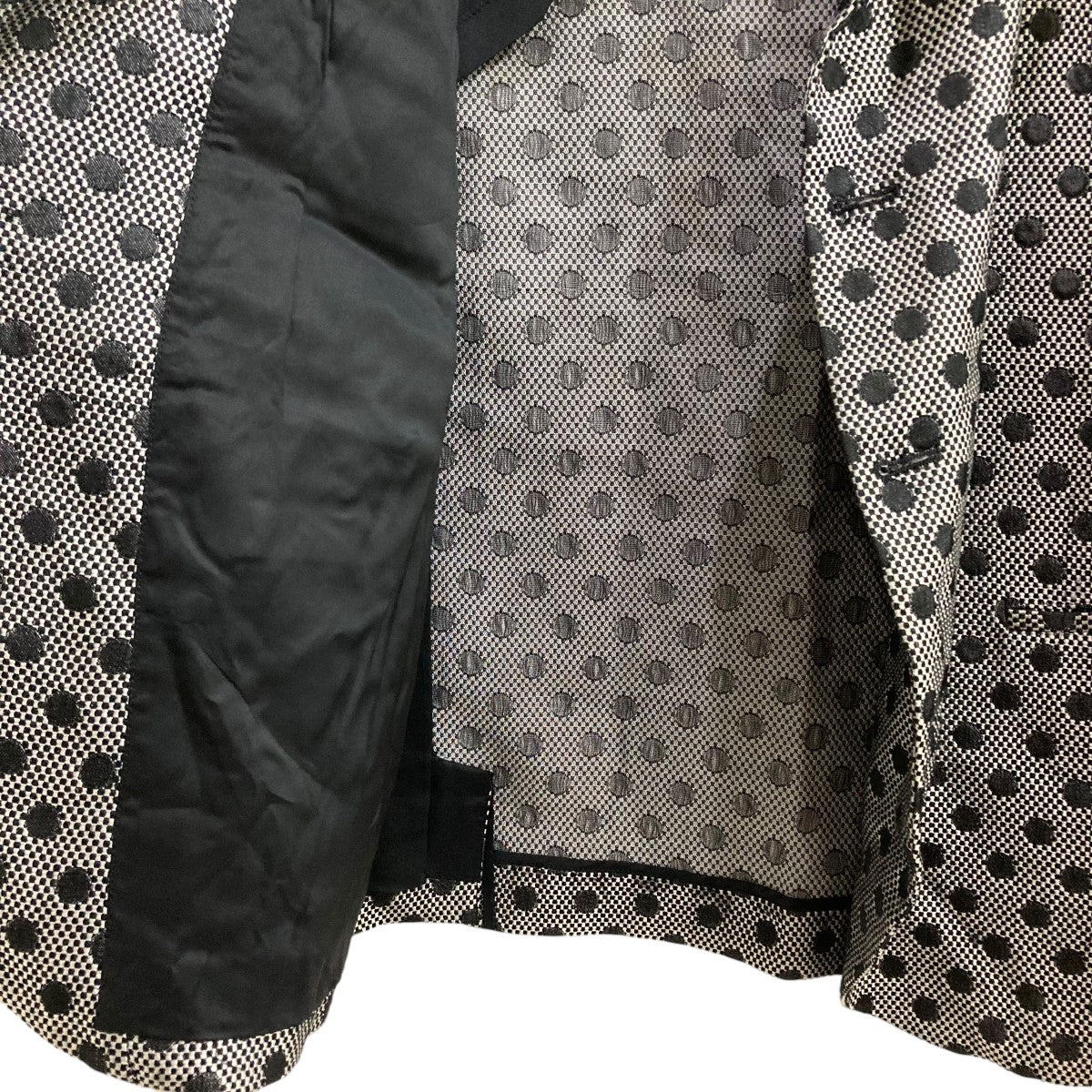 名作】コムデギャルソンオムプリュス 12AW ノーカラー シャネル