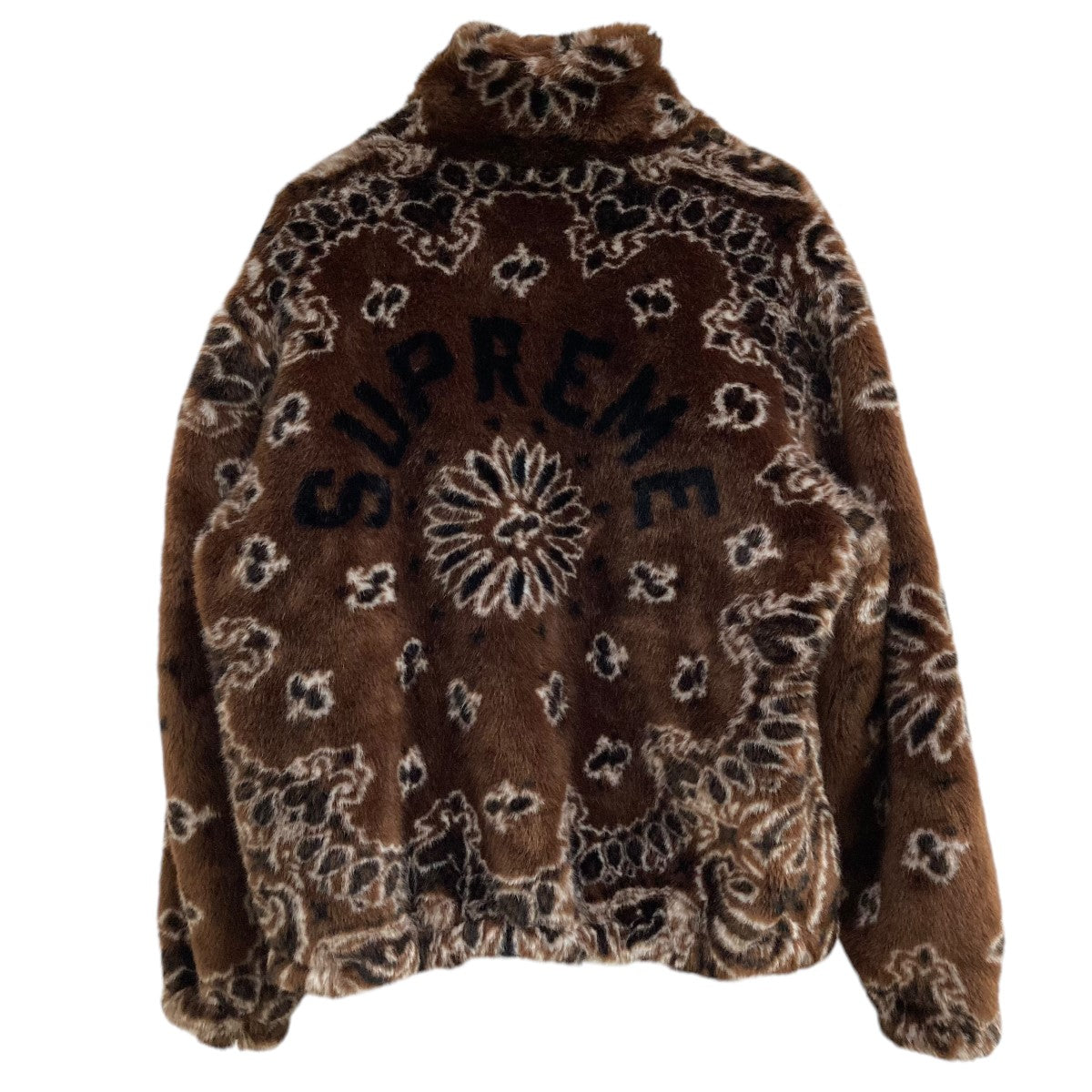 Supreme(シュプリーム) Bandana Faux Fur Bomber Jacketバンダナファーボンバージャケット