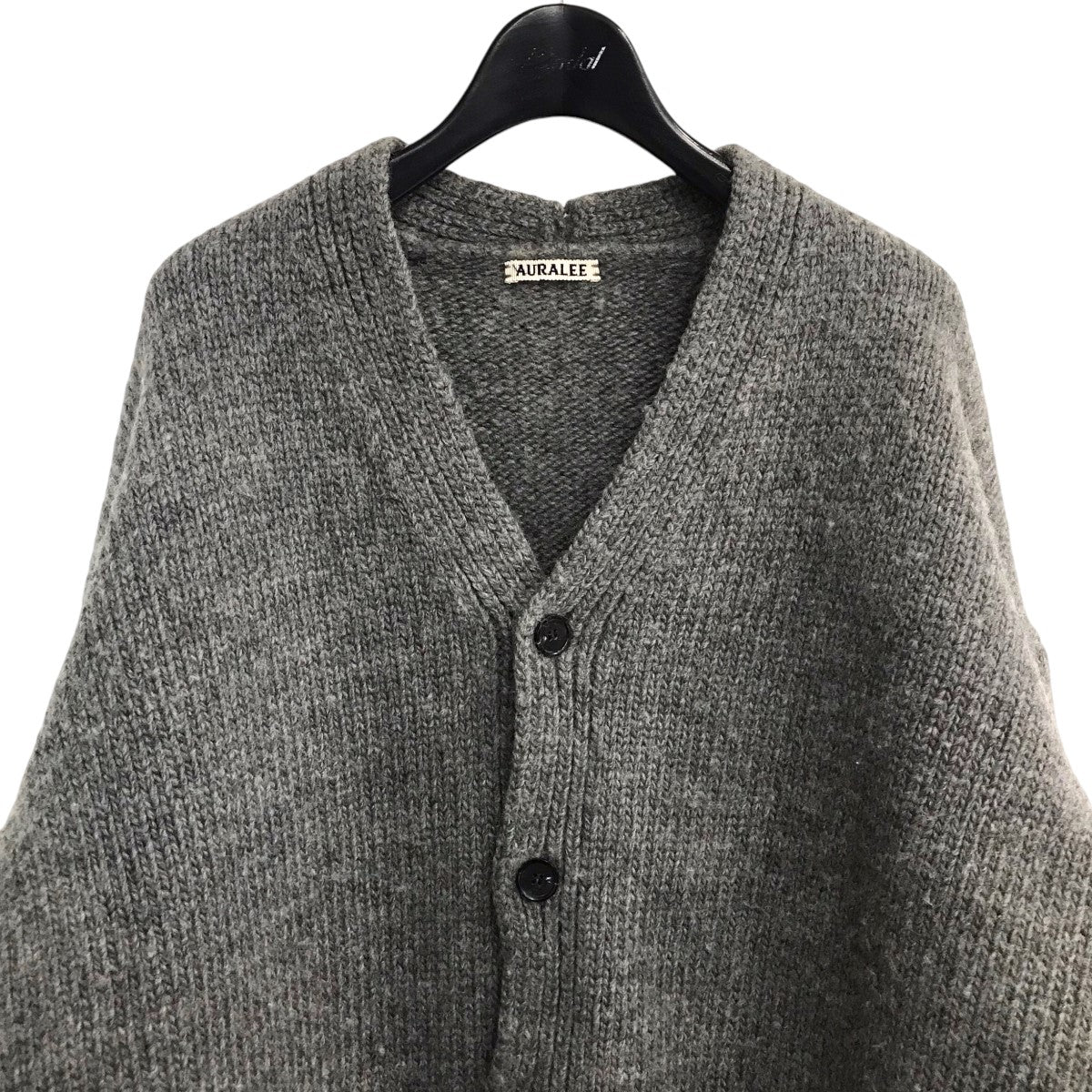 AURALEE(オーラリー) 「SUPER MILLED KNIT BIG CARDIGAN」スーパーマイルドニットビッグカーディガンA6AC03RW