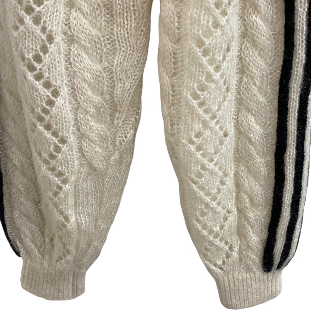 GUCCI×adidas モヘアニットパンツ721504 721504 アイボリー サイズ M  