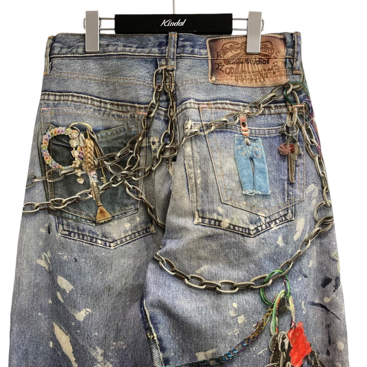 Acne Studios トロンプルイユ オーバーデニムパンツ
