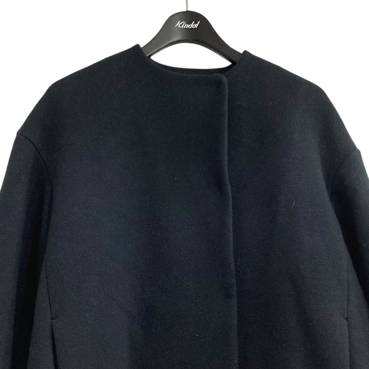 ノーカラーショートコートA0341FC 040