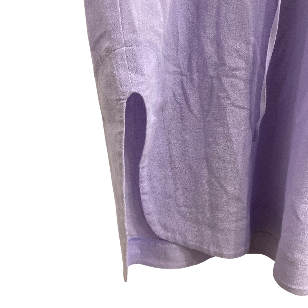 mame kurogouchi Crepe Deep V-Neck Dressvネックドレスワンピース 古着・中古-6枚目のアイテム画像