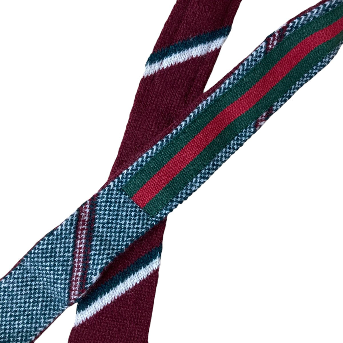 新品未使用品　GUCCI グッチ ネックボウ ホースビット シルク　663719 グッチ 663719 ネックボウ GGプリント ホースビット スカーフ