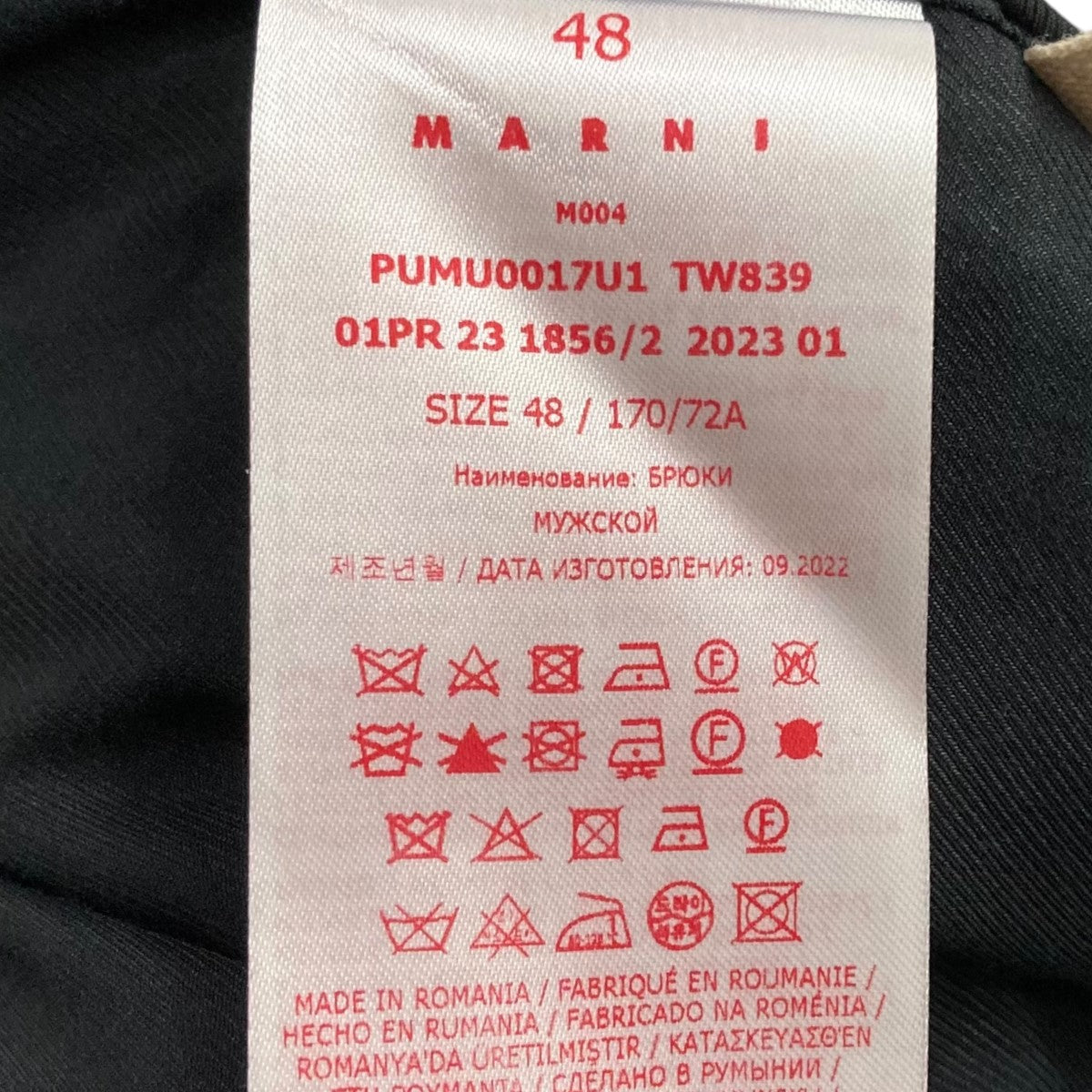 MARNI(マルニ) パンツPUMU0017U1 PUMU0017U1 ネイビー サイズ 48