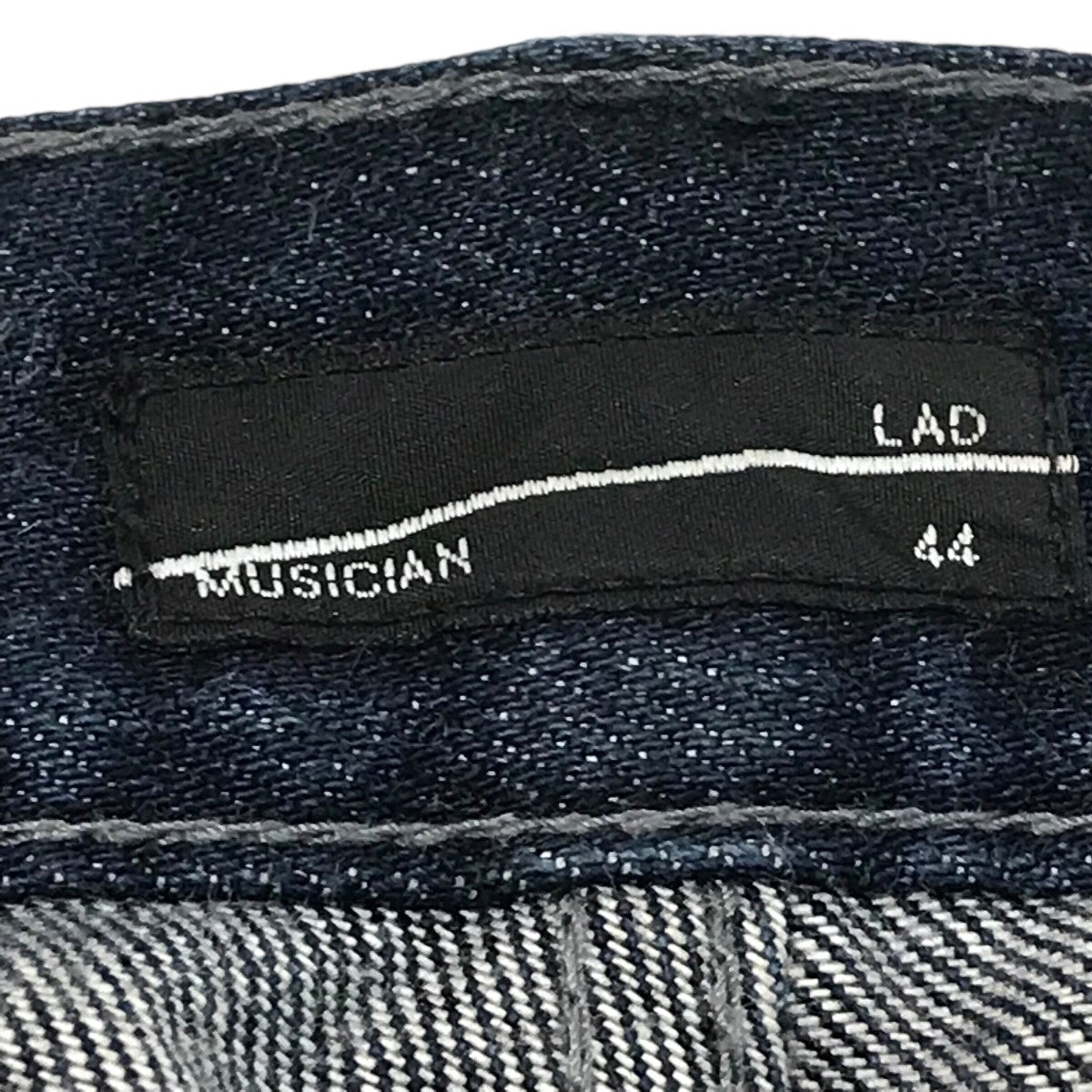 LAD MUSICIAN(ラッドミュージシャン) バギーデニムパンツ