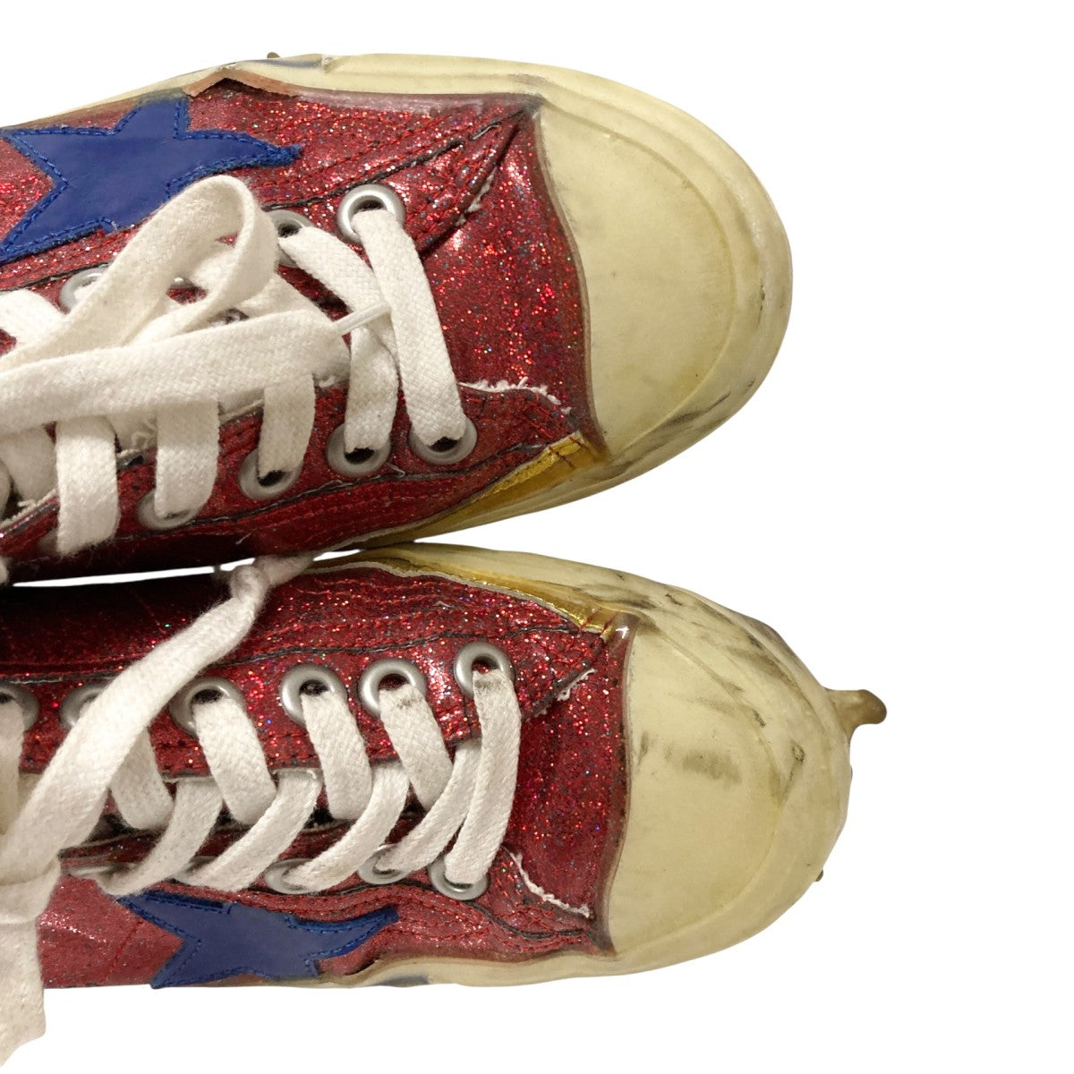 GOLDEN GOOSE V STAR2USED加工ローカットスニーカー44 24 84 2400 古着・中古-6枚目のアイテム画像