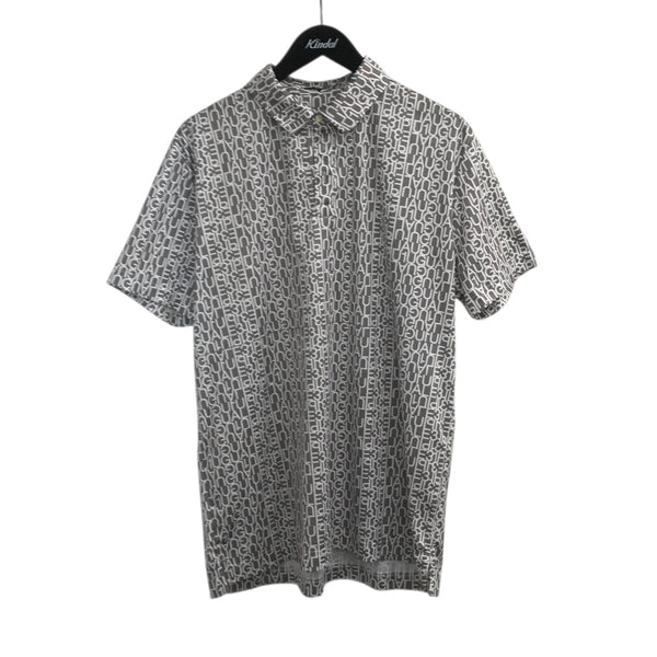 1piu1uguale3(ウノピゥウノウグァーレトレ) 総柄ポロシャツMRT186