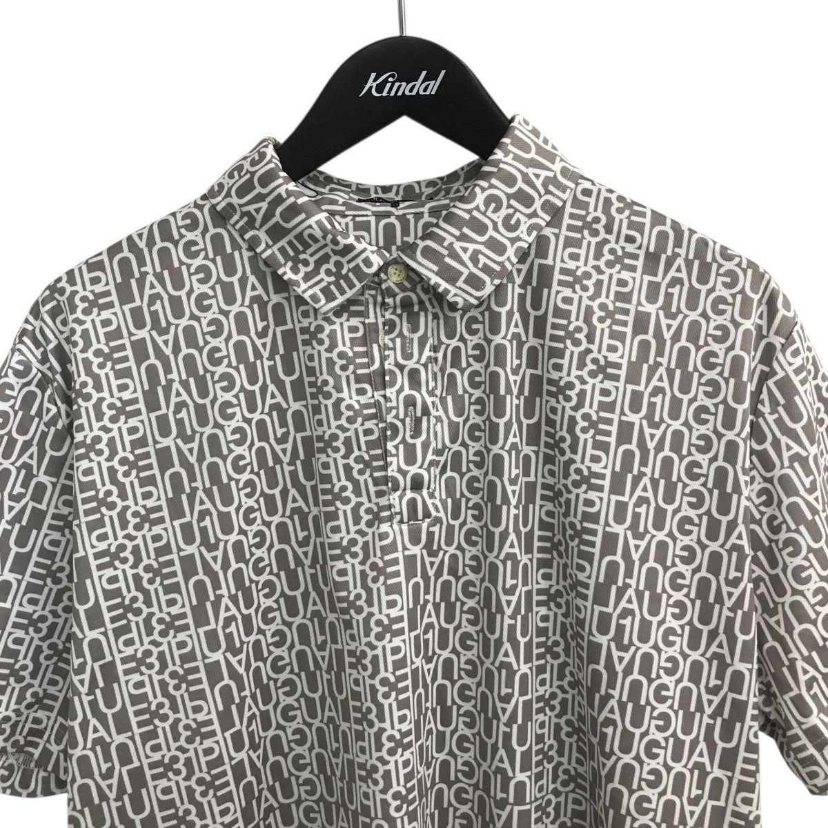 総柄ポロシャツMRT186