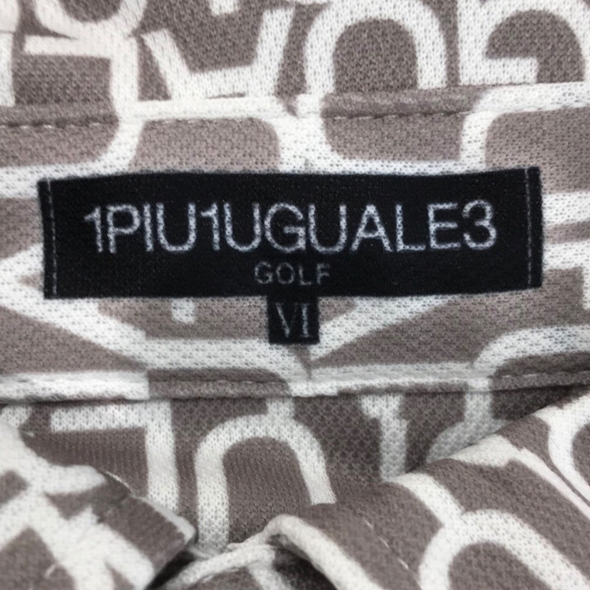 総柄ポロシャツMRT186