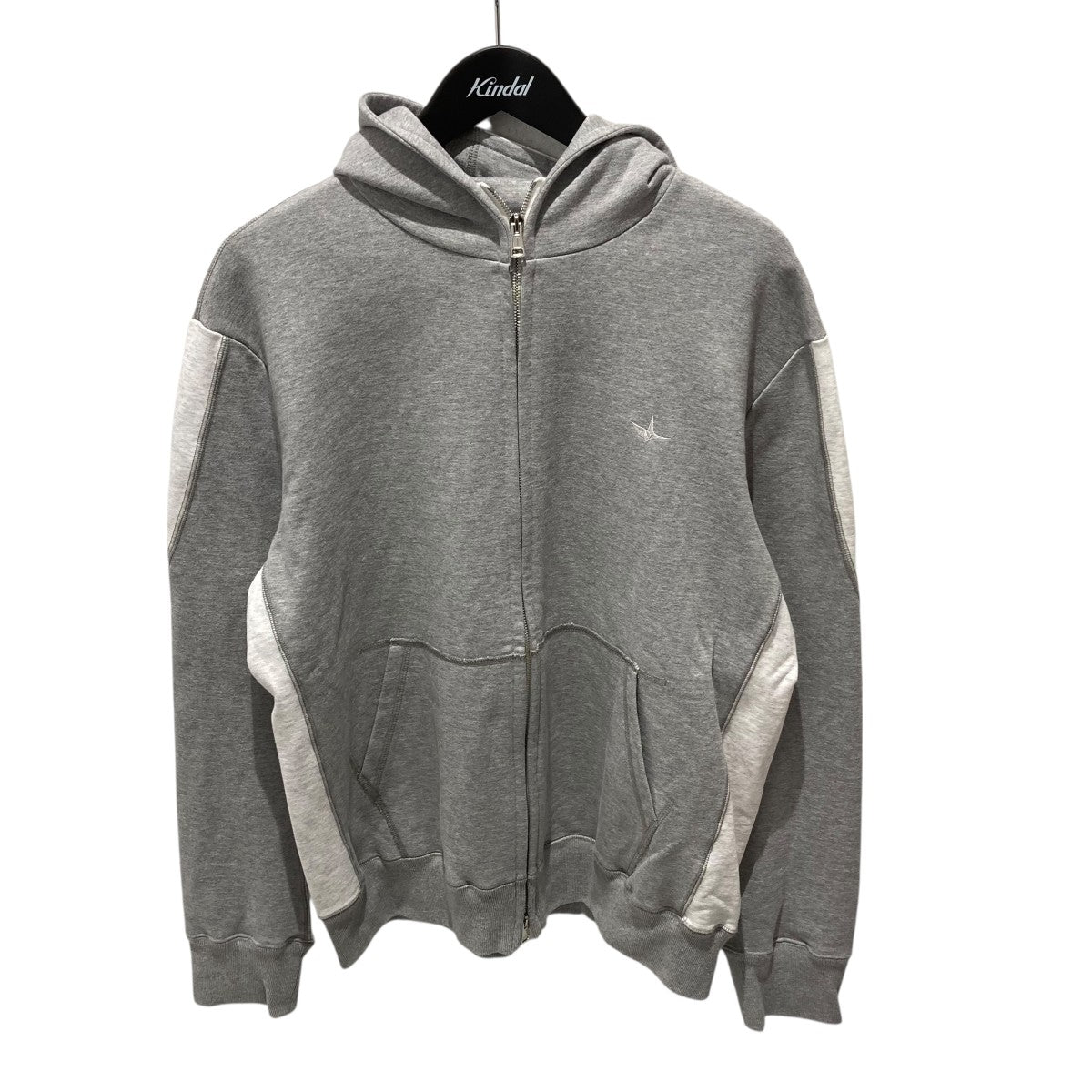 1piu1uguale3 3D NECK ZIP PARKAジップアップパーカーMRB676 古着・中古-1枚目のアイテム画像
