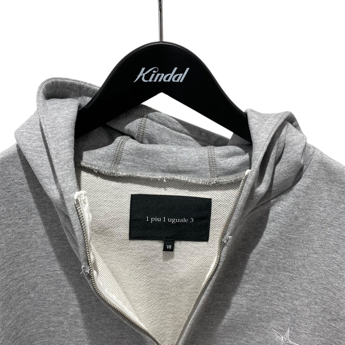 1piu1uguale3 3D NECK ZIP PARKAジップアップパーカーMRB676 古着・中古-3枚目のアイテム画像