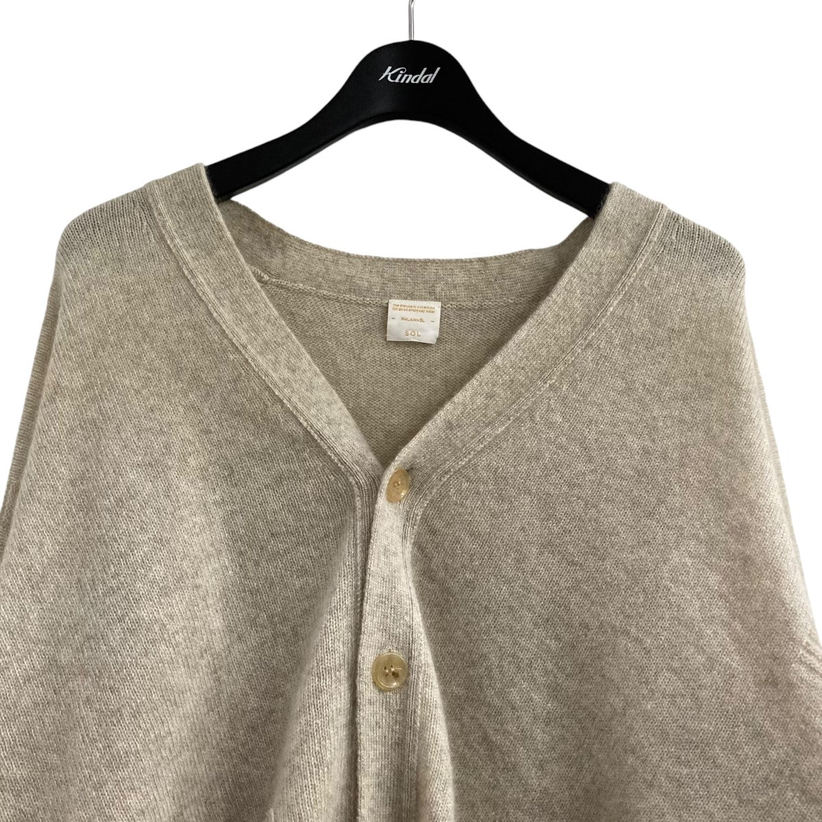 Phlannel(フランネル) 22AWWool Yak Guernsey Cardiganウール