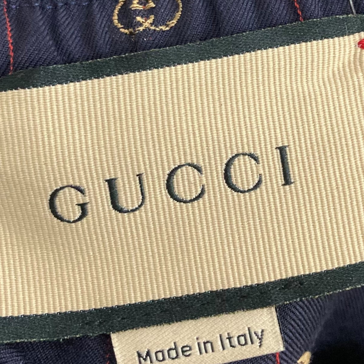 GUCCI(グッチ) イージーパンツ654904 654904 ネイビー サイズ 44｜【公式】カインドオルオンライン  ブランド古着・中古通販【kindal】