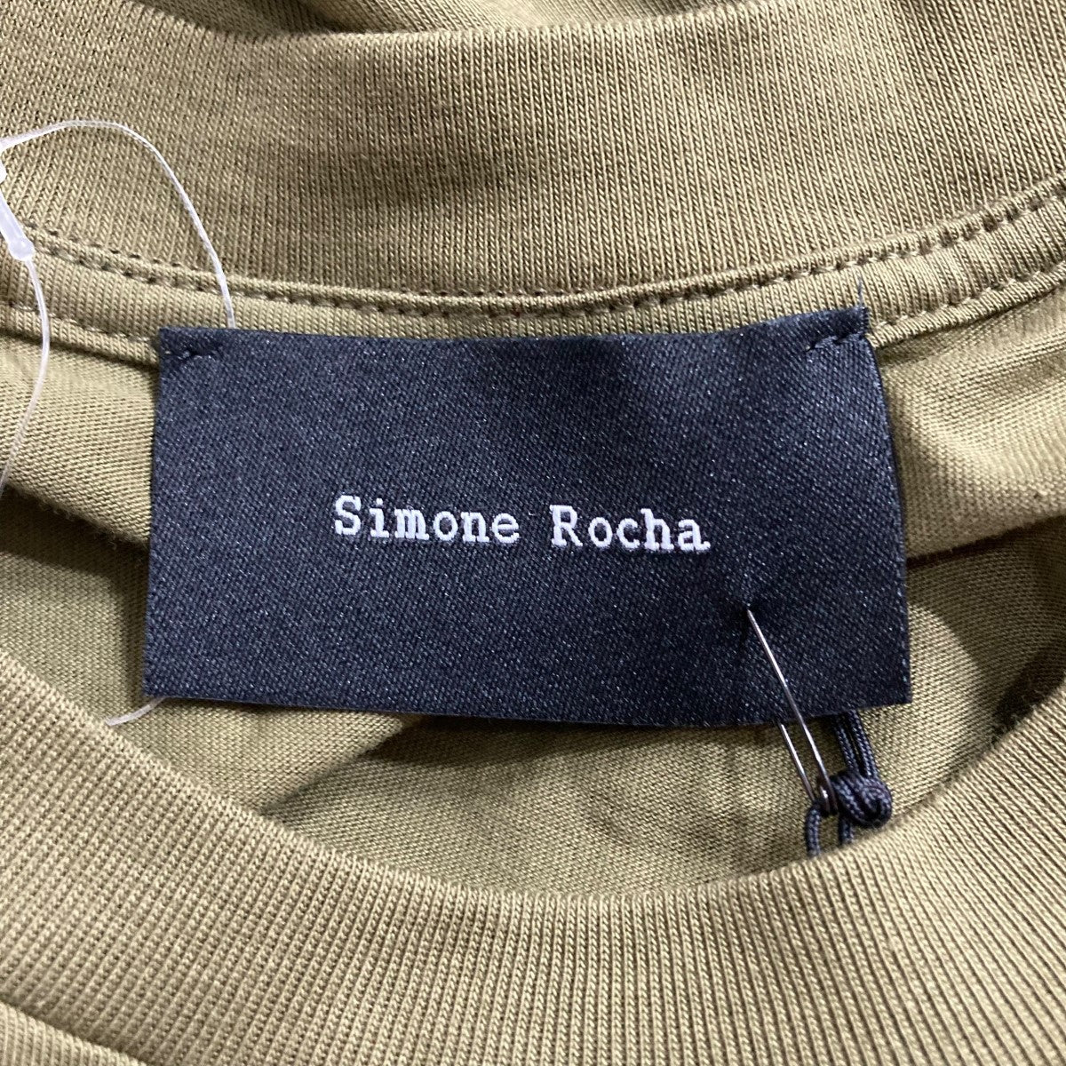 Simone Rocha フラワーカットTシャツ 古着・中古-5枚目のアイテム画像
