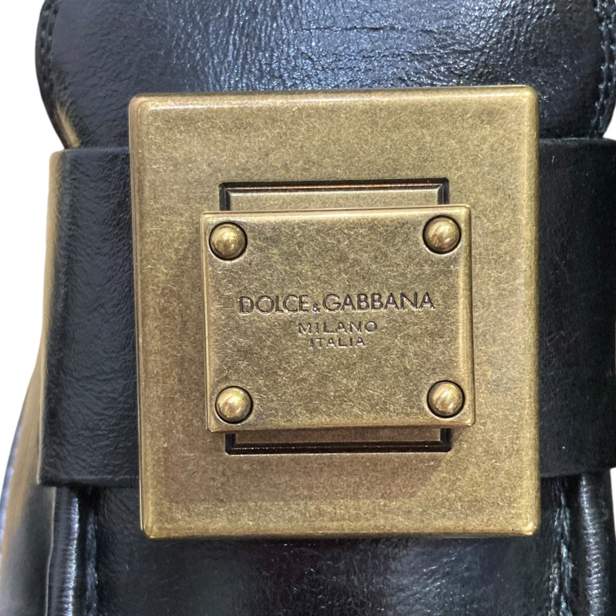 DOLCE ＆ GABBANA(ドルチェアンドガッバーナ) ローファーA30141 AO821