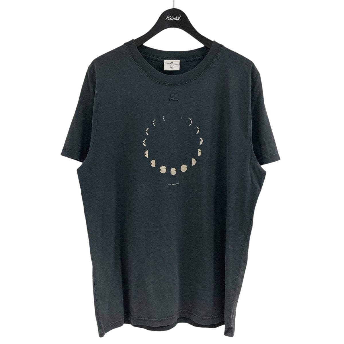 【関税込み】Courreges グレー フィット プリントTシャツ Courrèges: グレー フィット プリントTシャツ | SSENSE 日本