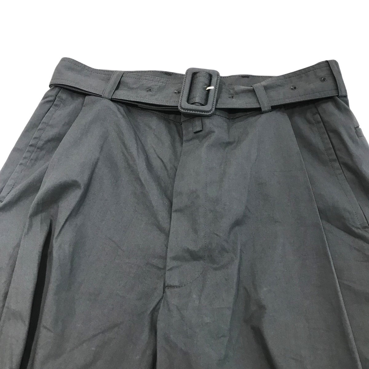 DRIES VAN NOTEN(ドリスヴァンノッテン) ベルトワイドカーゴパンツ  