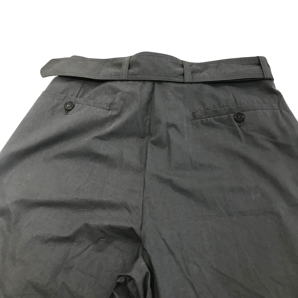 DRIES VAN NOTEN(ドリスヴァンノッテン) ベルトワイドカーゴパンツ  