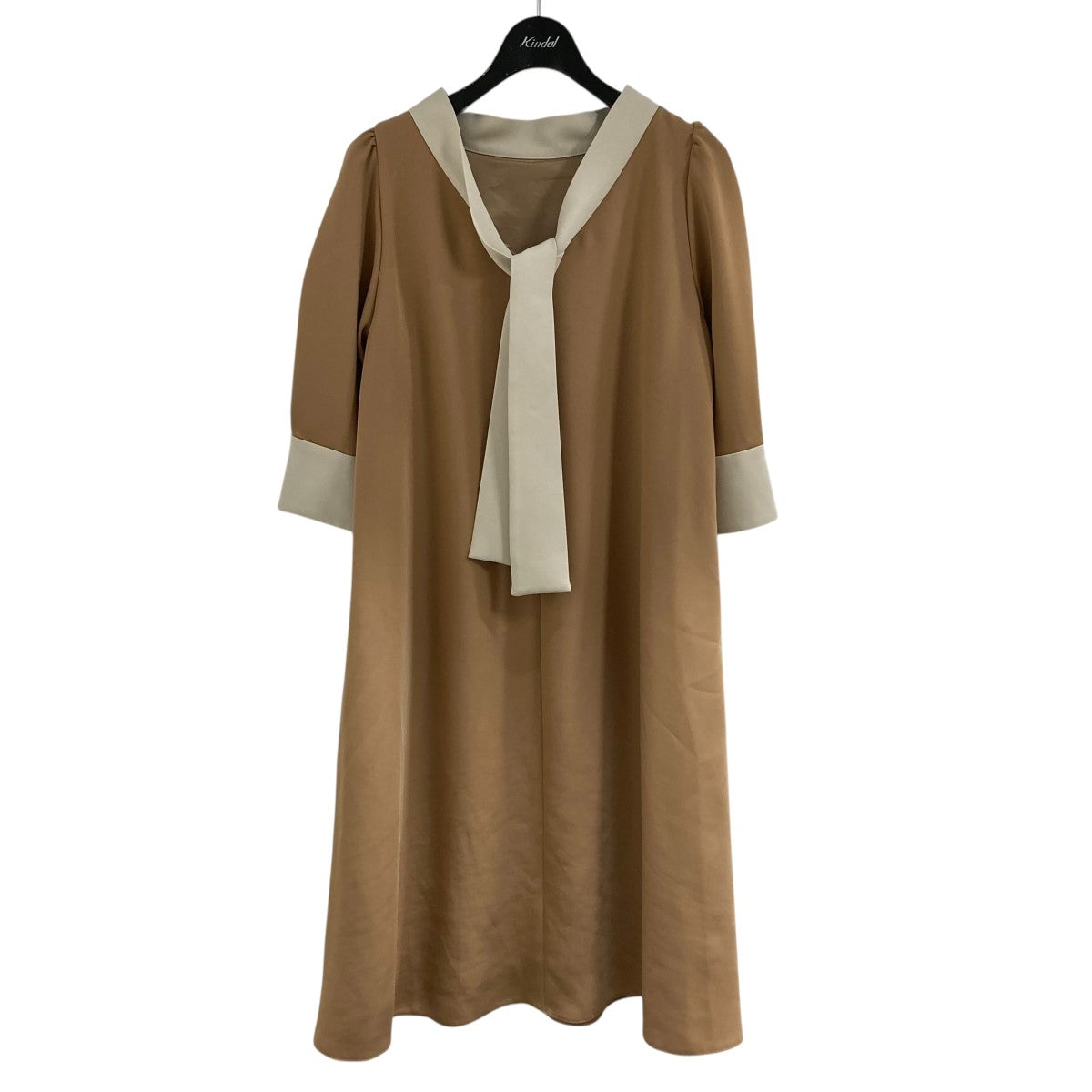 CELFORD Aラインボウタイワンピース 古着・中古-1枚目のアイテム画像