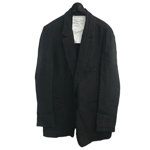 【希少モデル リネン100%】ヌードマサヒコマルヤマ テーラード ジャケット nude：MASAHIKO MARUYAMA(ヌードマサヒコマルヤマ) 「Japanese Paper