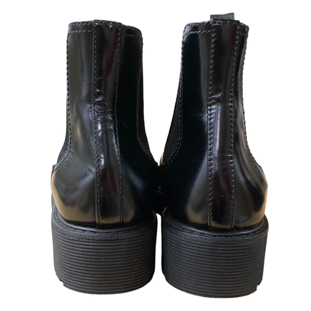 PRADA(プラダ) ウィングチップサイドゴアブーツ3T5741 3T5741 ブラック