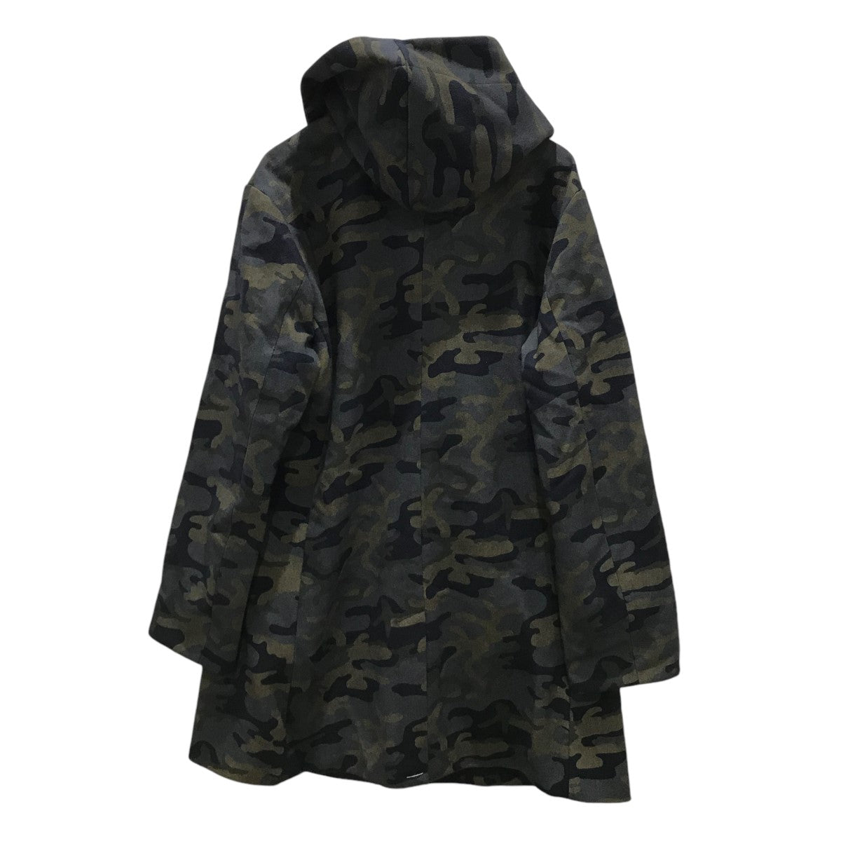 定価17万 1piu1uguale3 カモフラ ラップコート ウィッチコート V 定価
