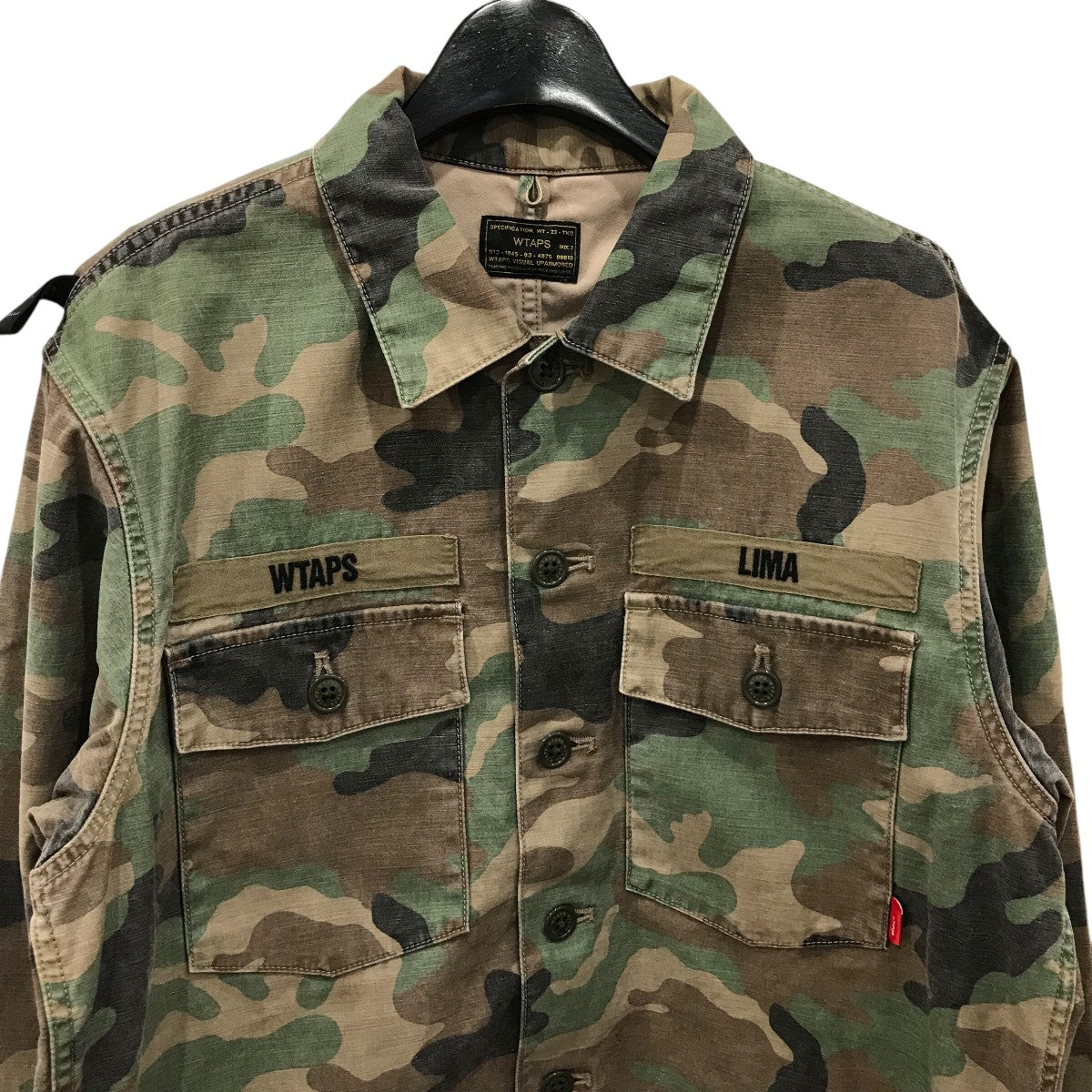 WTAPS(ダブルタップス) 15SSカモ柄シャツジャケット151GWDT
