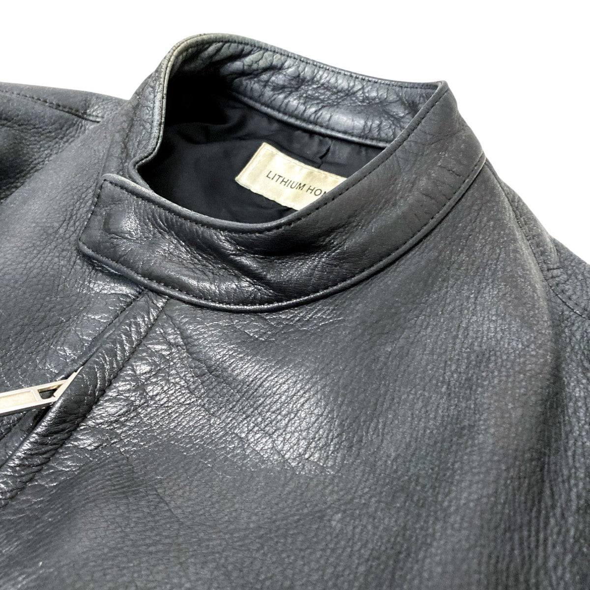 LEATHER SINGLE RIDERS JACKET [2024A/W] – LITHIUM ONLINE STORE